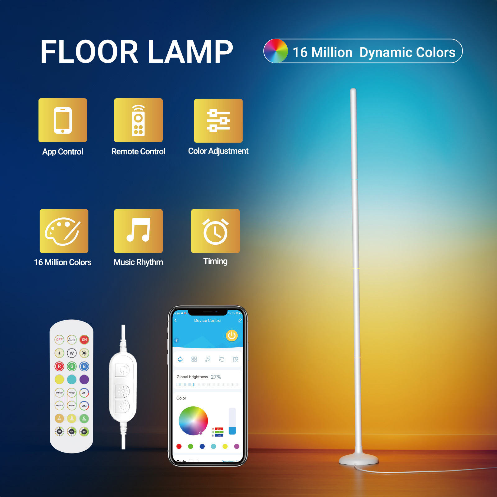 Aurora Smart Floor Lamp