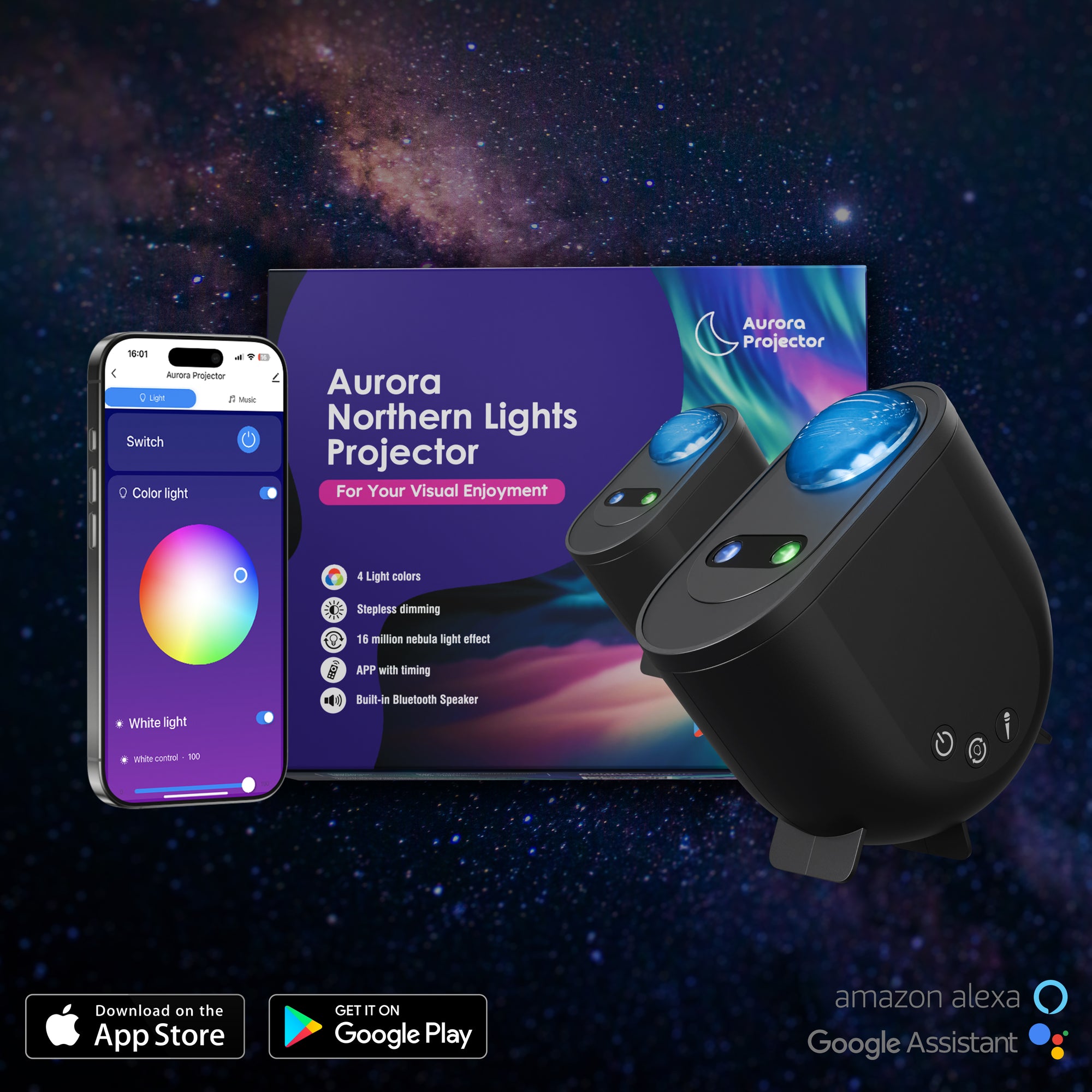 Aurora Northern Lights Projector