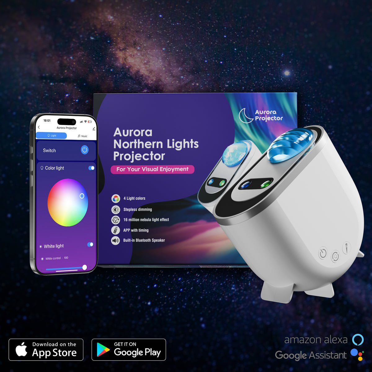 Aurora Northern Lights Projector