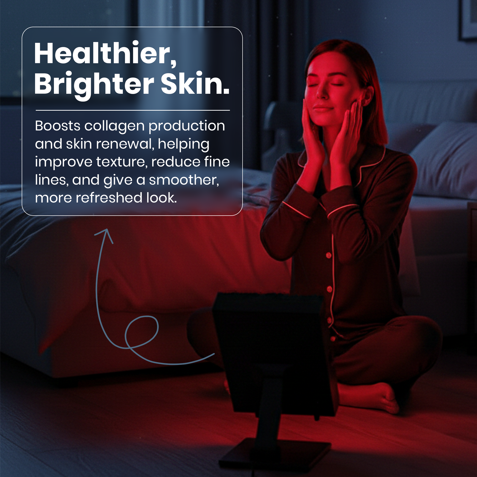 Red & Infrared Light Therapy Panel Pro