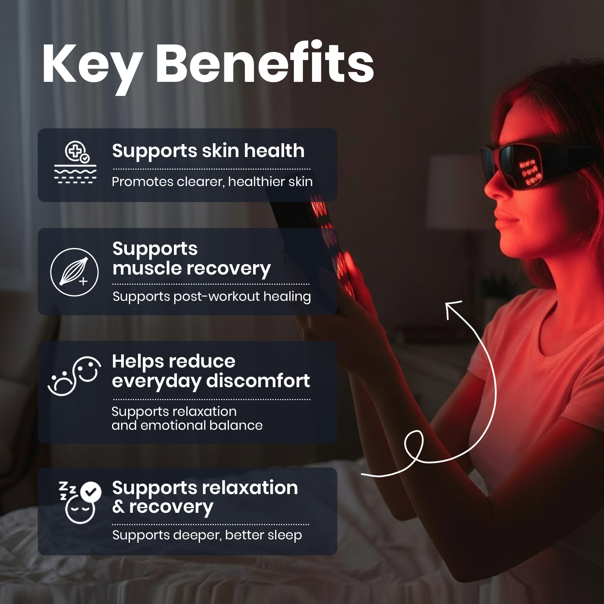 Red & Infrared Light Therapy Panel