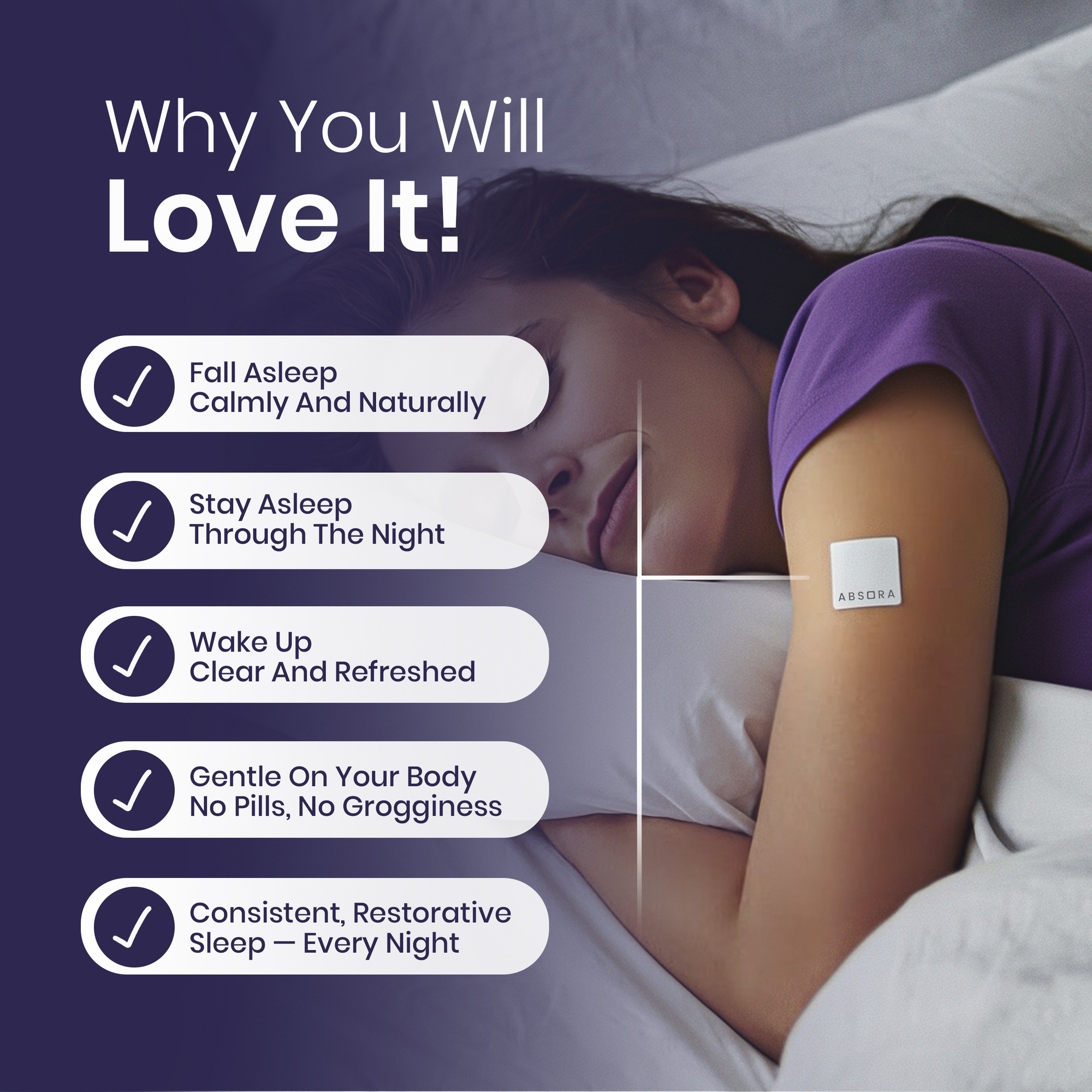 Natural Sleep Patches (1 Month Supply)