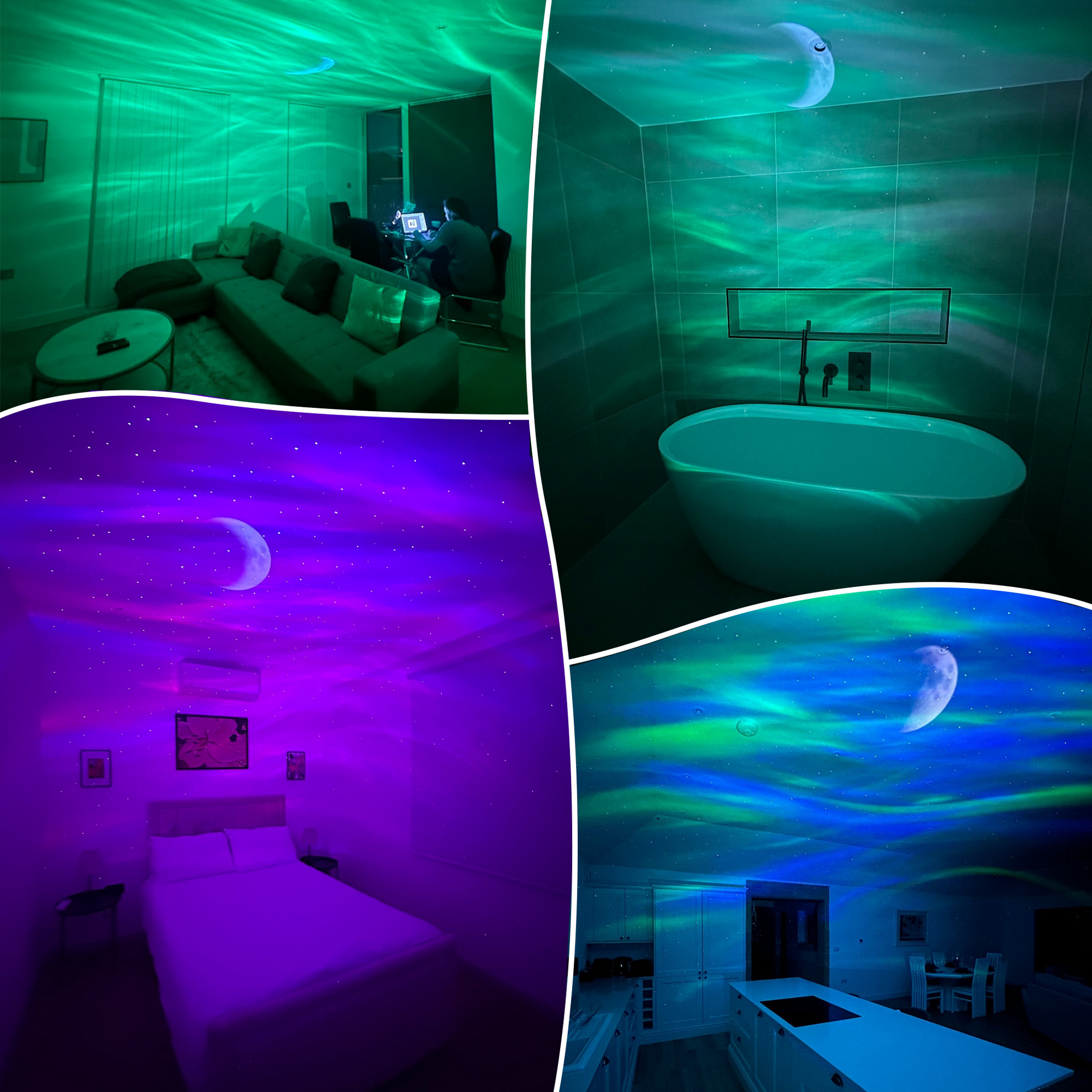 Aurora Projector | Northern Lights Projector for Relaxation & Sleep