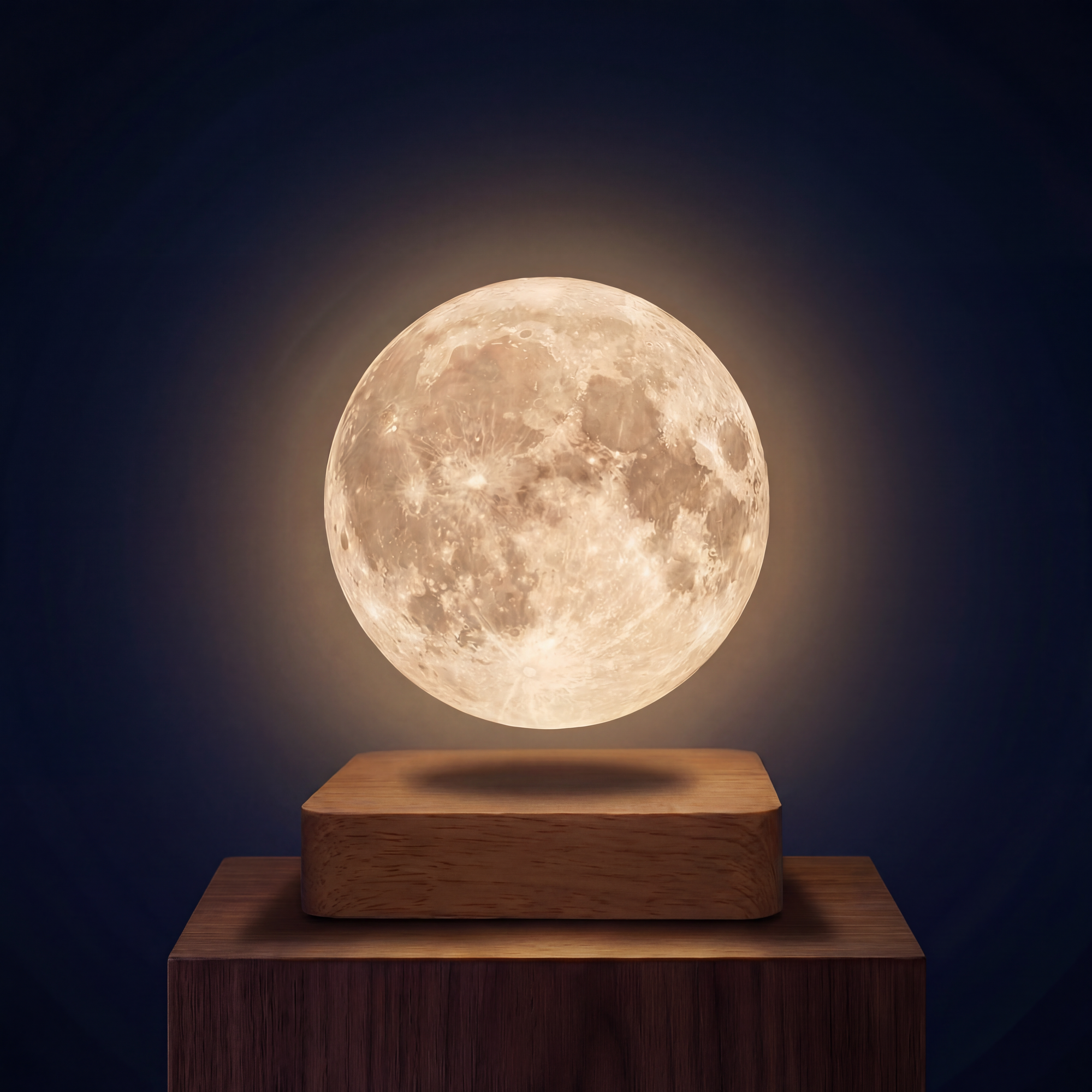 Levitating Moon Lamp