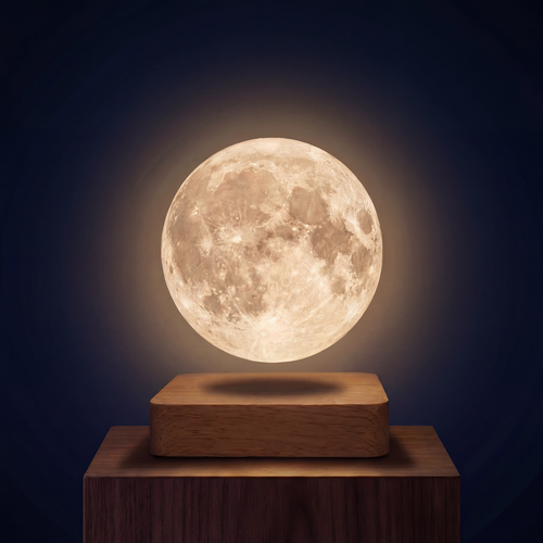 Levitating Moon Lamp