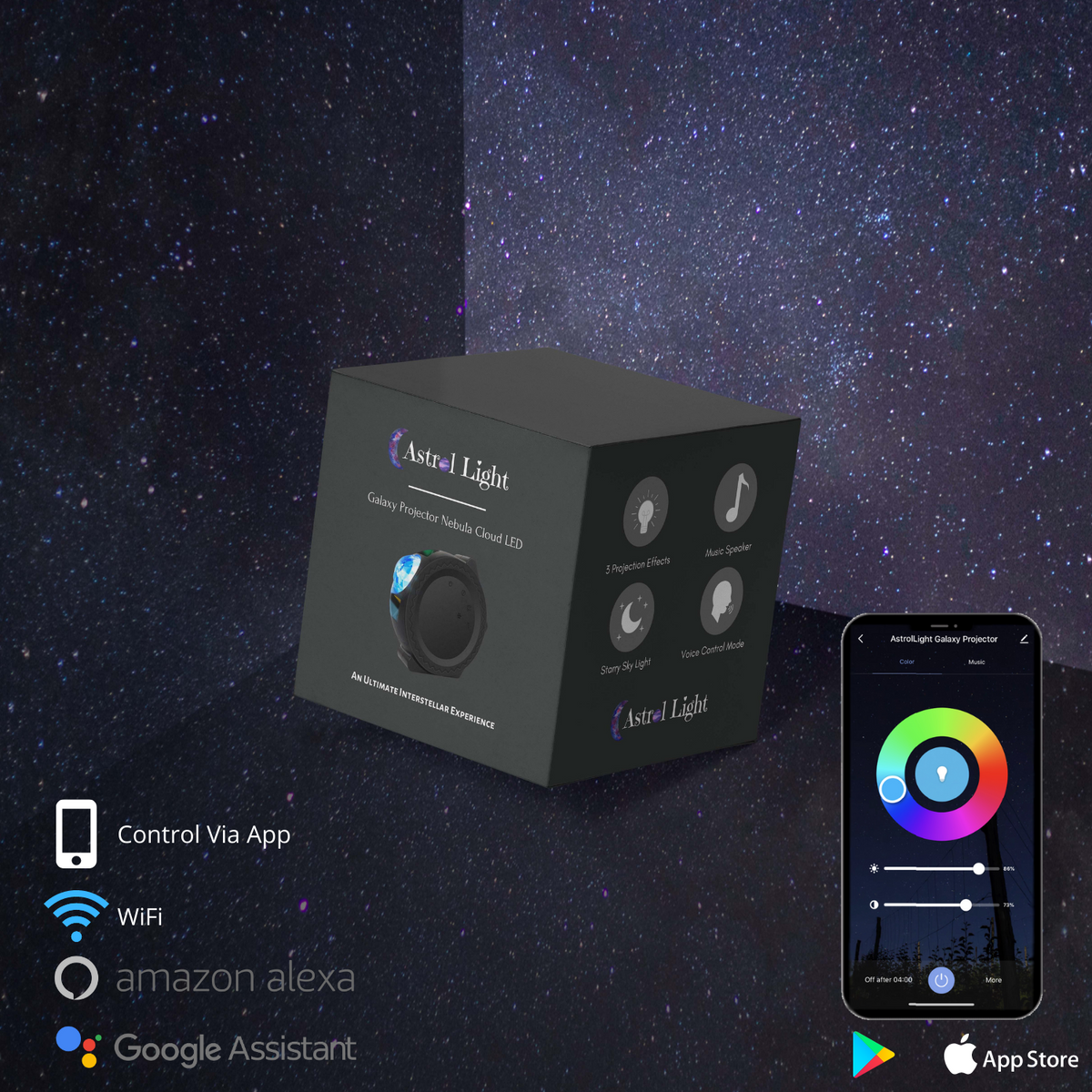 aurora wave light projector